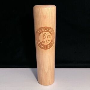 BASEBALL BAT 12oz Mug / DUGOUT MUGS / Oakland A’s Logo / SOLID BIRCH / 10 Inches